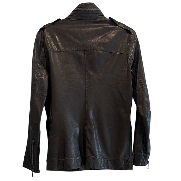 Black Leather Jacket - Picture 2 of 4